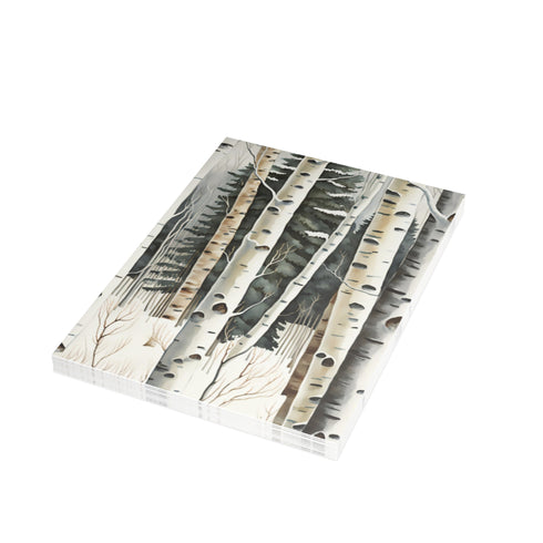 Winter Aspen Trunks - Fine Art Greeting Cards